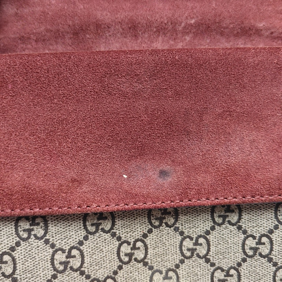 Dionysus Mini Monogram Coated Canvas Beige