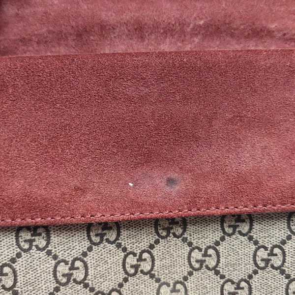 Dionysus Mini Monogram Coated Canvas Beige