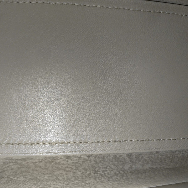 Crush Medium Quilted Calfskin Beige