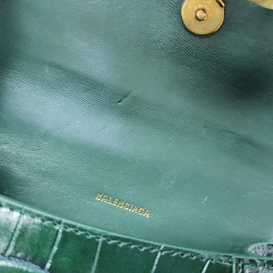 Hourglass XS Calfskin Green