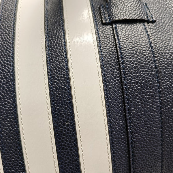 Calfskin Top Handle Bag Blue