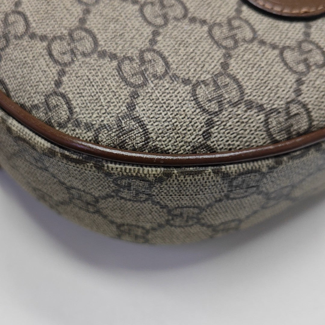 Retro Monogram Coated Canvas Brown