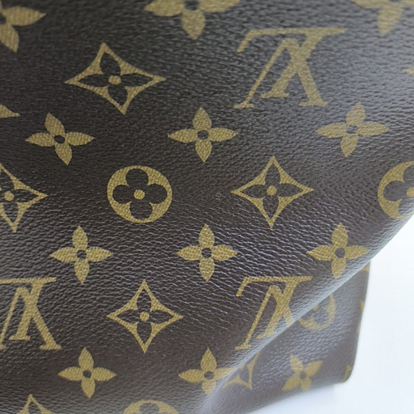 CARRYALL MM Monogram Coated Canvas Brown