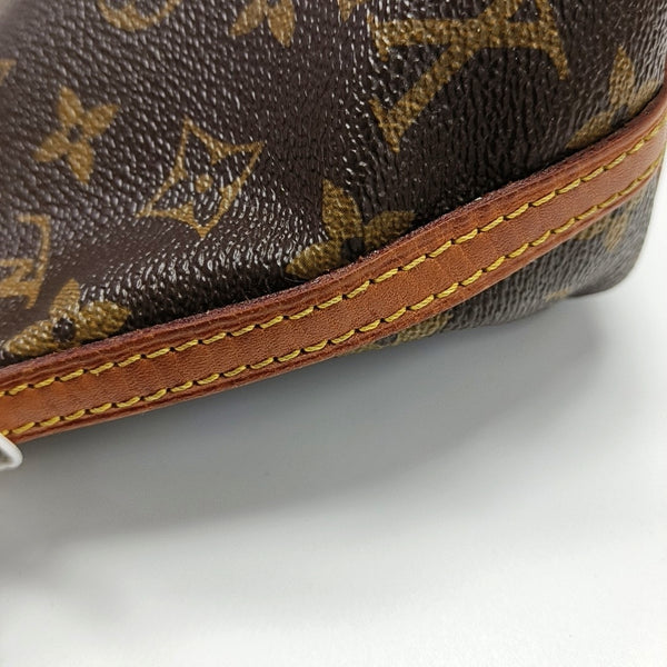 NÉONOÉ Nano Monogram Coated Canvas Brown