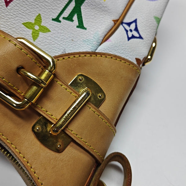 LV × TM GRETA Monogram Coated Canvas White