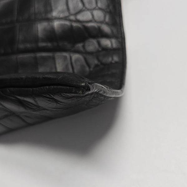Calfskin Clutch Black