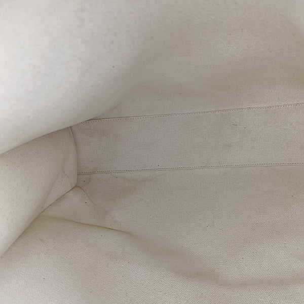 CABAS CELINE Medium Fabric White