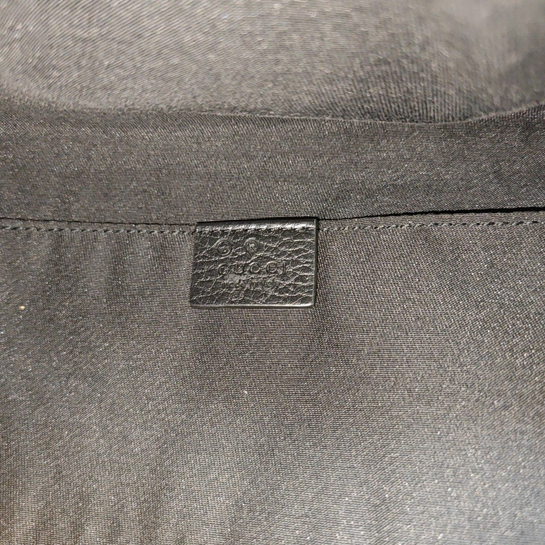 GG Imprime Monogram Canvas Black