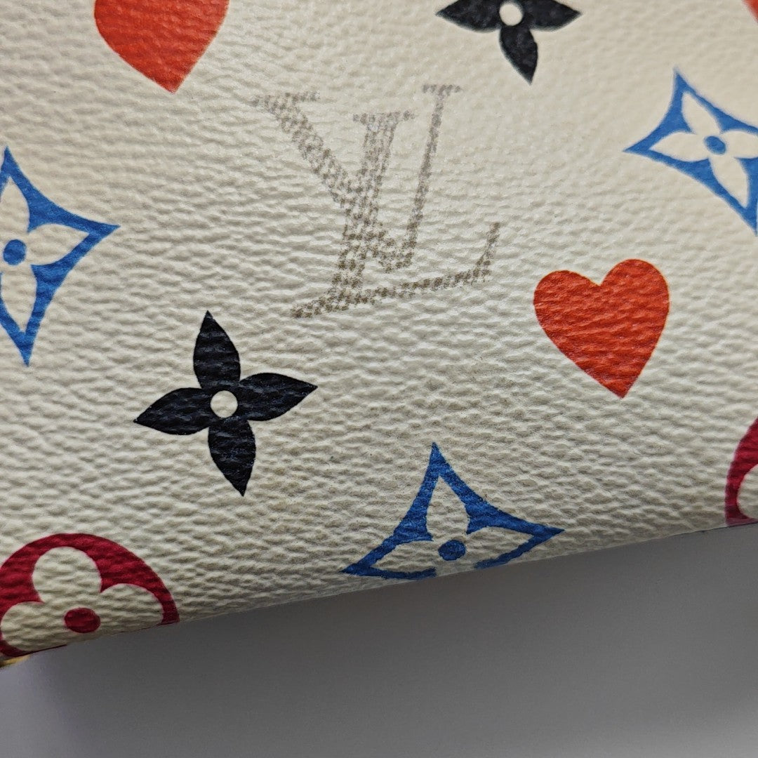 GAME ON PM Coated Canvas White