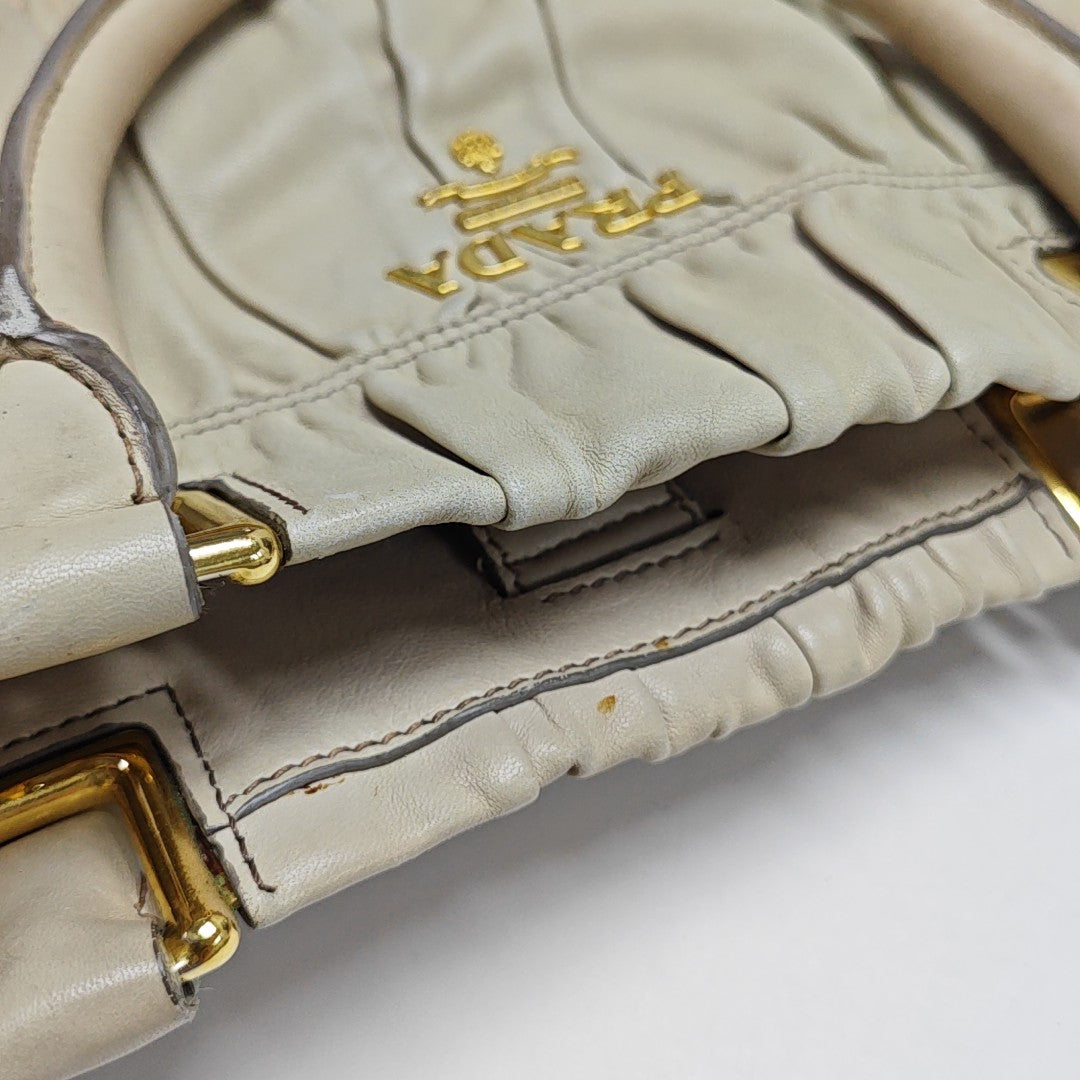 Gaufre Calfskin Beige