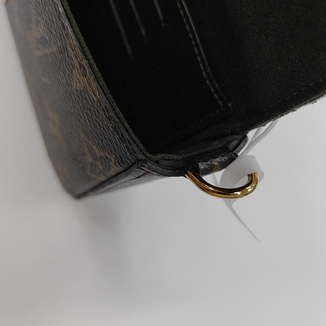 FÉLICIE Monogram Coated Canvas Brown