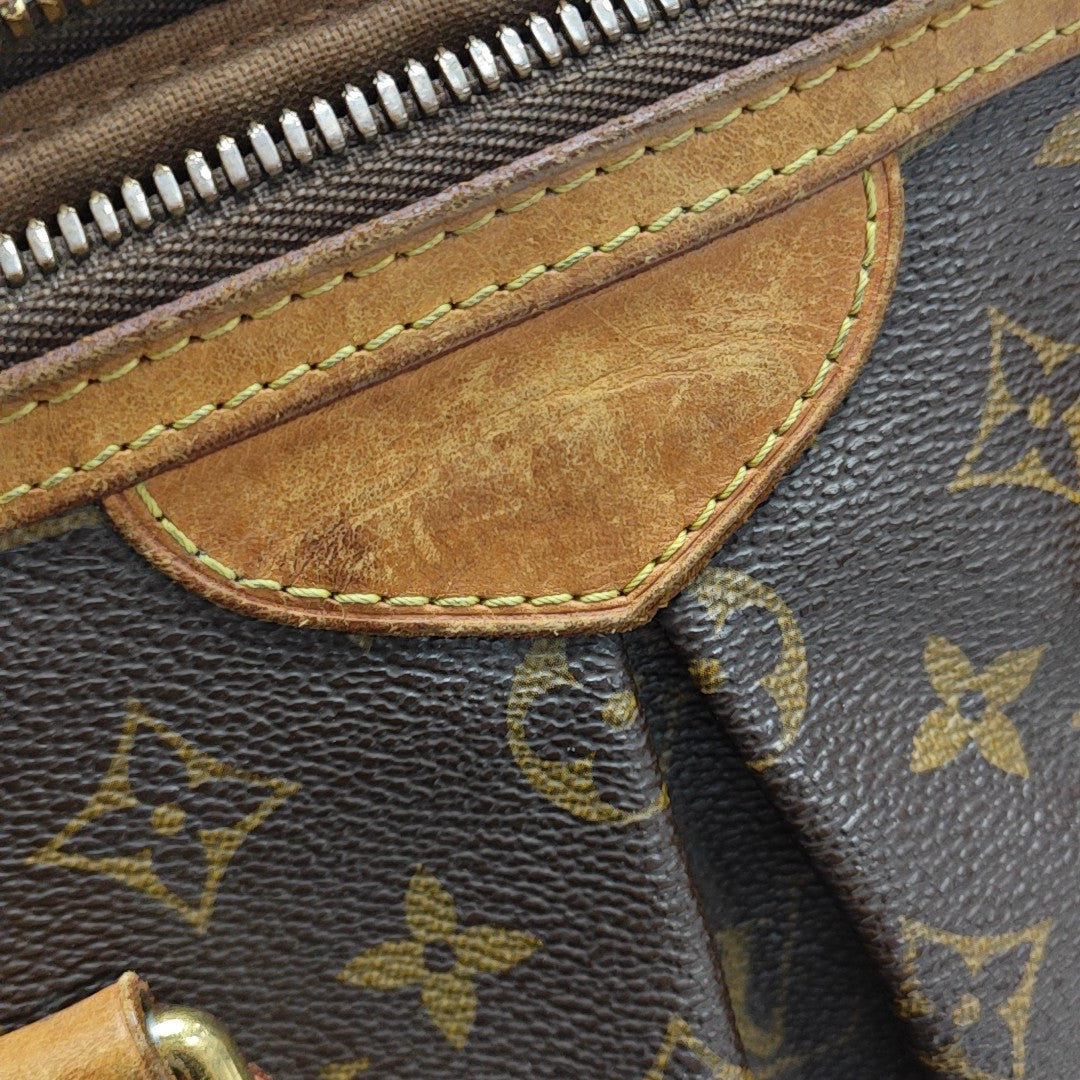 PALERMO PM Monogram Coated Canvas Brown