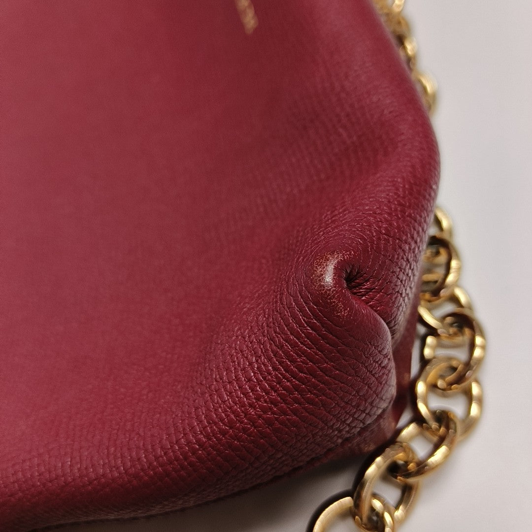 Calfskin Medium Red