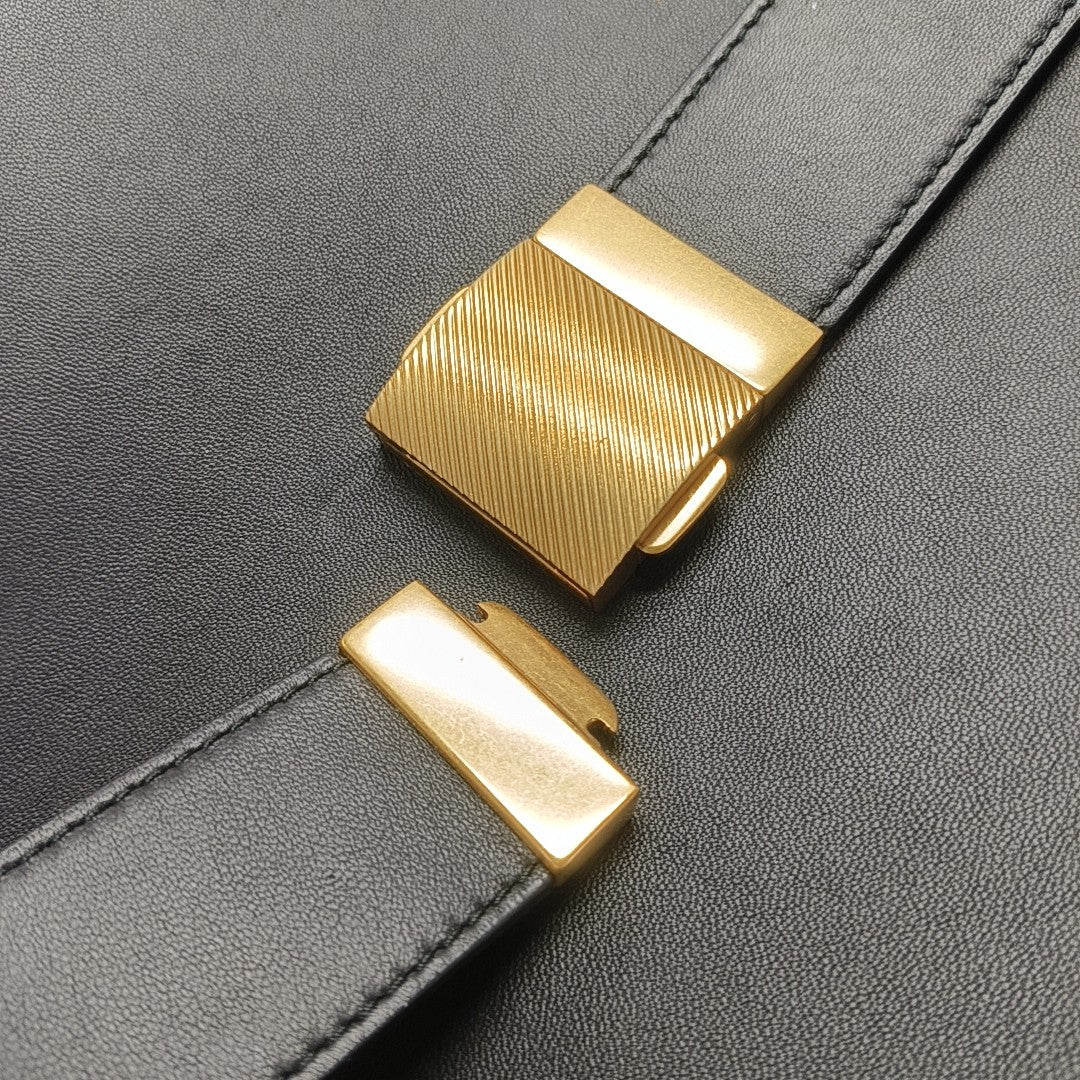 Marie Lambskin Black