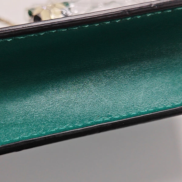 SERPENTI FOREVER Small Stingray Leather Green