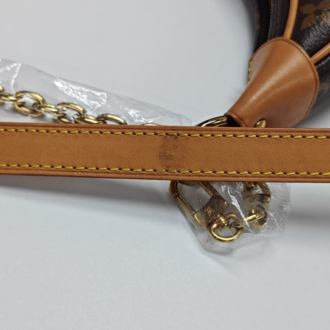 LOOP Monogram Coated Canvas Brown