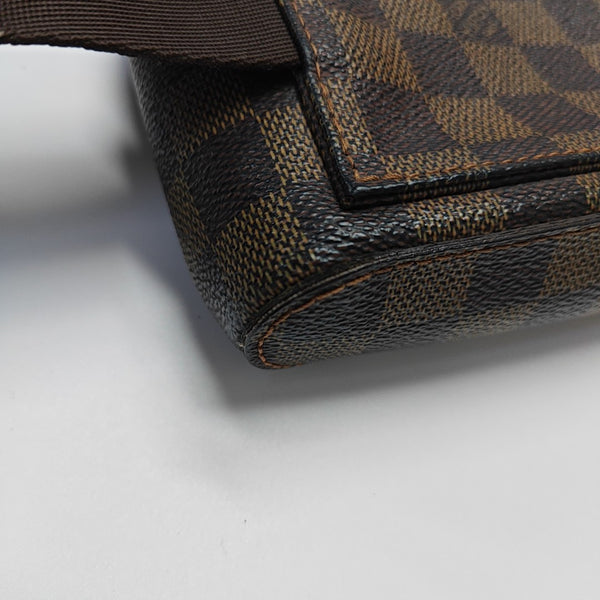 GÉRONIMOS Damier Ebene Coated Canvas Brown