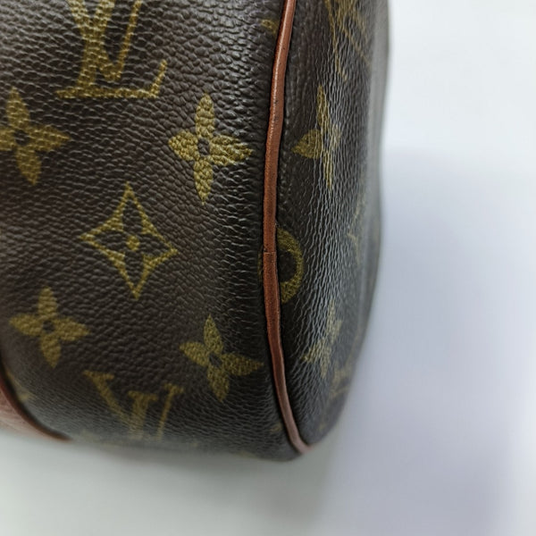 PAPILLON MM Monogram Coated Canvas Brown