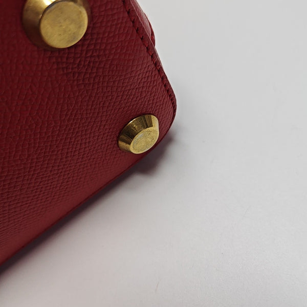Ville Calfskin Red