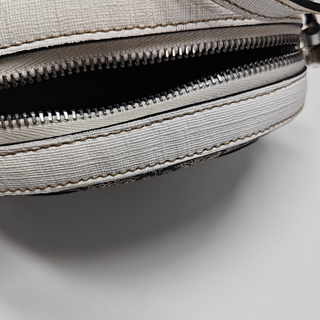Monogram Coated Canvas Beige
