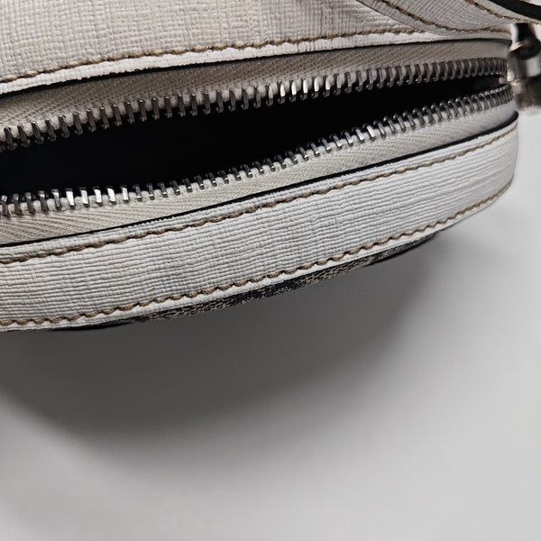 Monogram Coated Canvas Beige