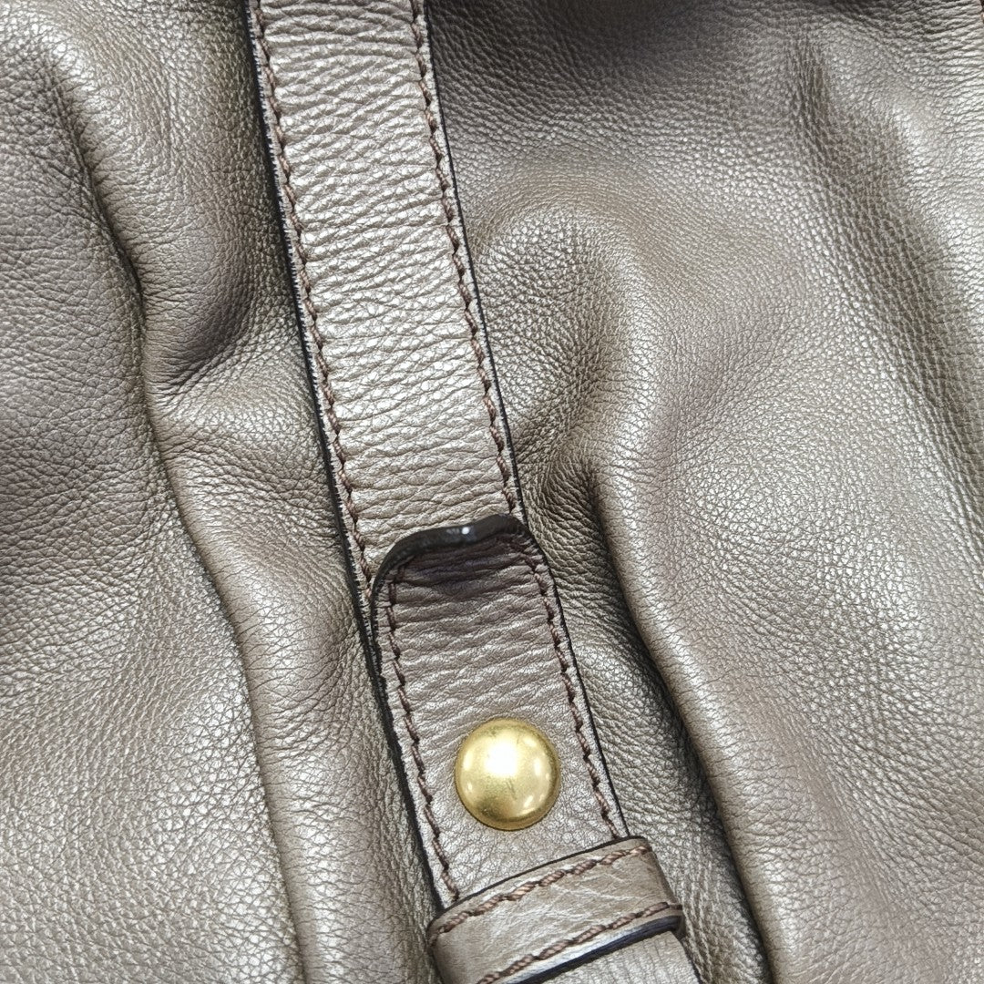 Calfskin Tote Bag Brown