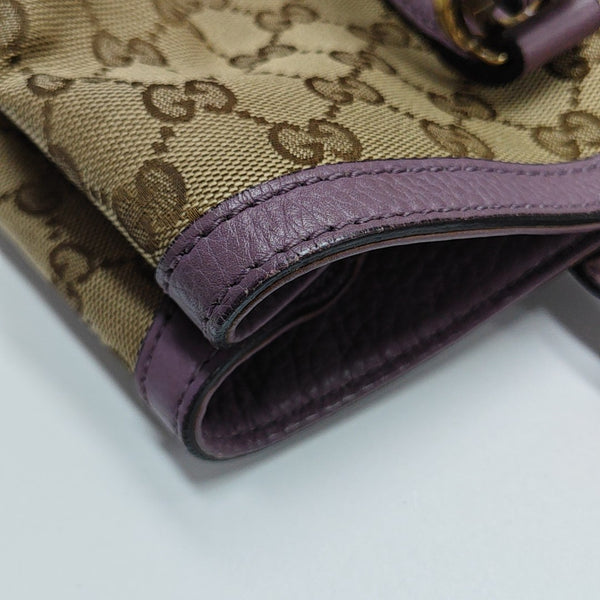 Miss GG Monogram Canvas Brown