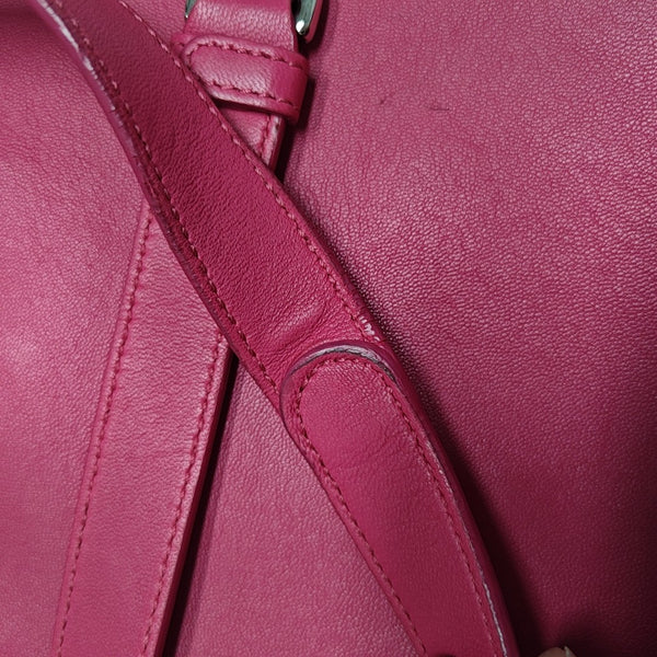 Calfskin Shoulder Bag Red