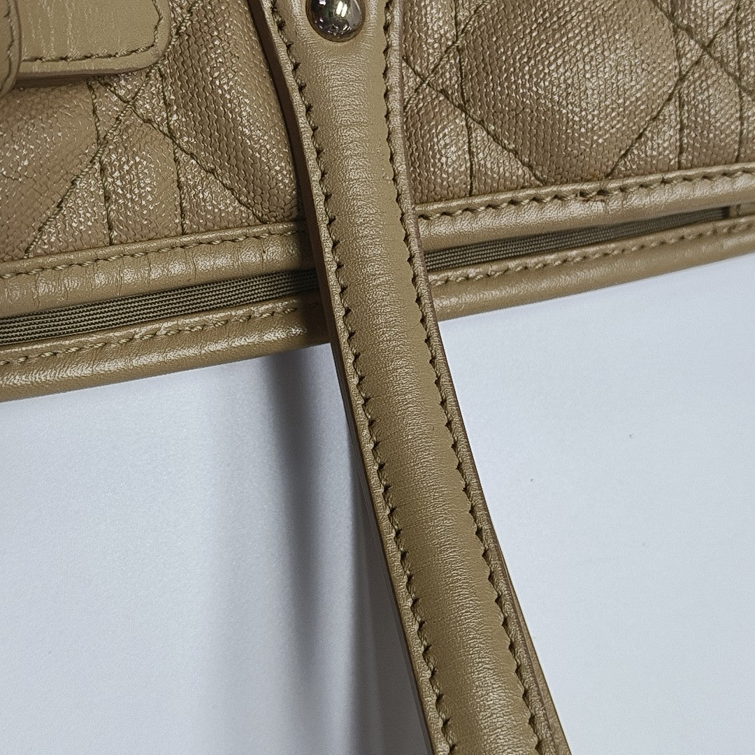 Panarea Quilted Coated Canvas Yellow
