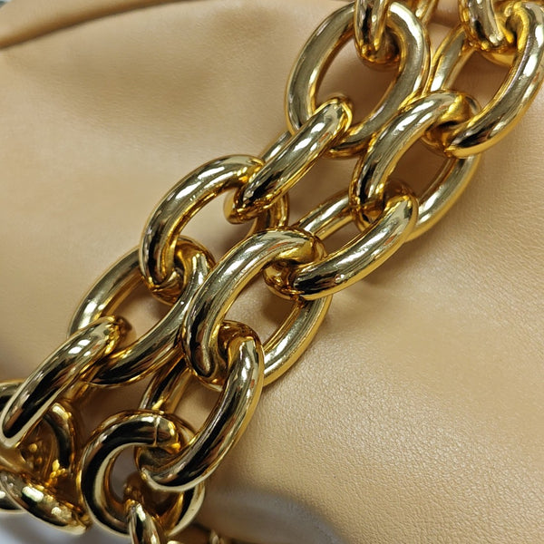 The Pouch Mini Calfskin Beige