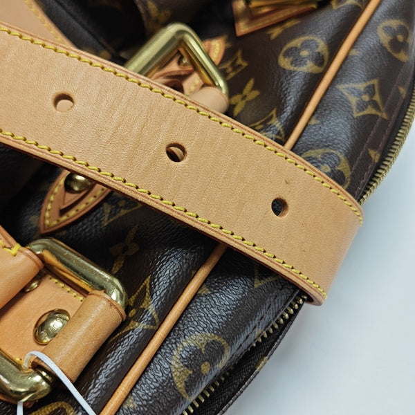 MANHATTAN GM Monogram Coated Canvas Brown