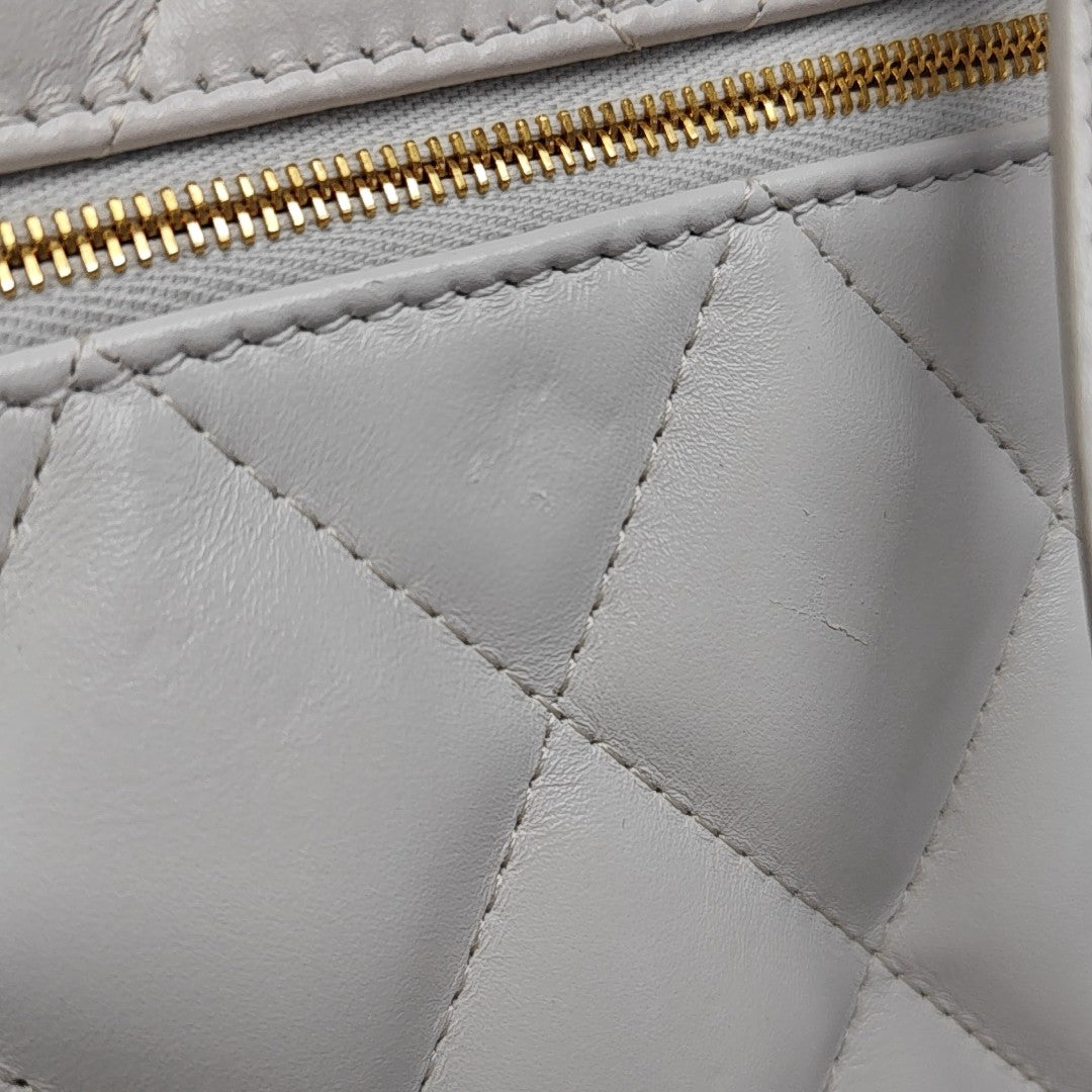 B. Medium Calfskin White