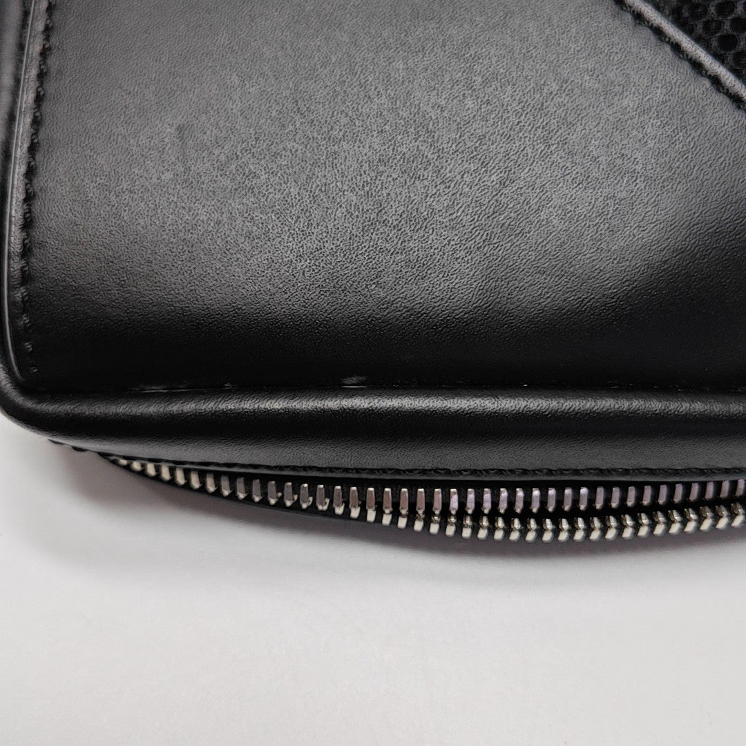 Calfskin Belt Bag Black