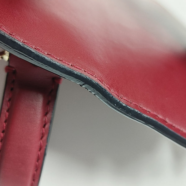 SERPENTI FOREVER Small Quilted Calfskin Red