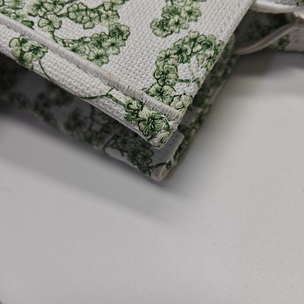 Book Tote Medium Fabric Green
