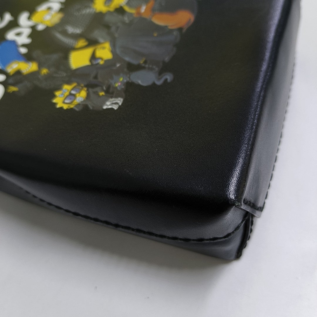 Shopping Bag Calfskin Black