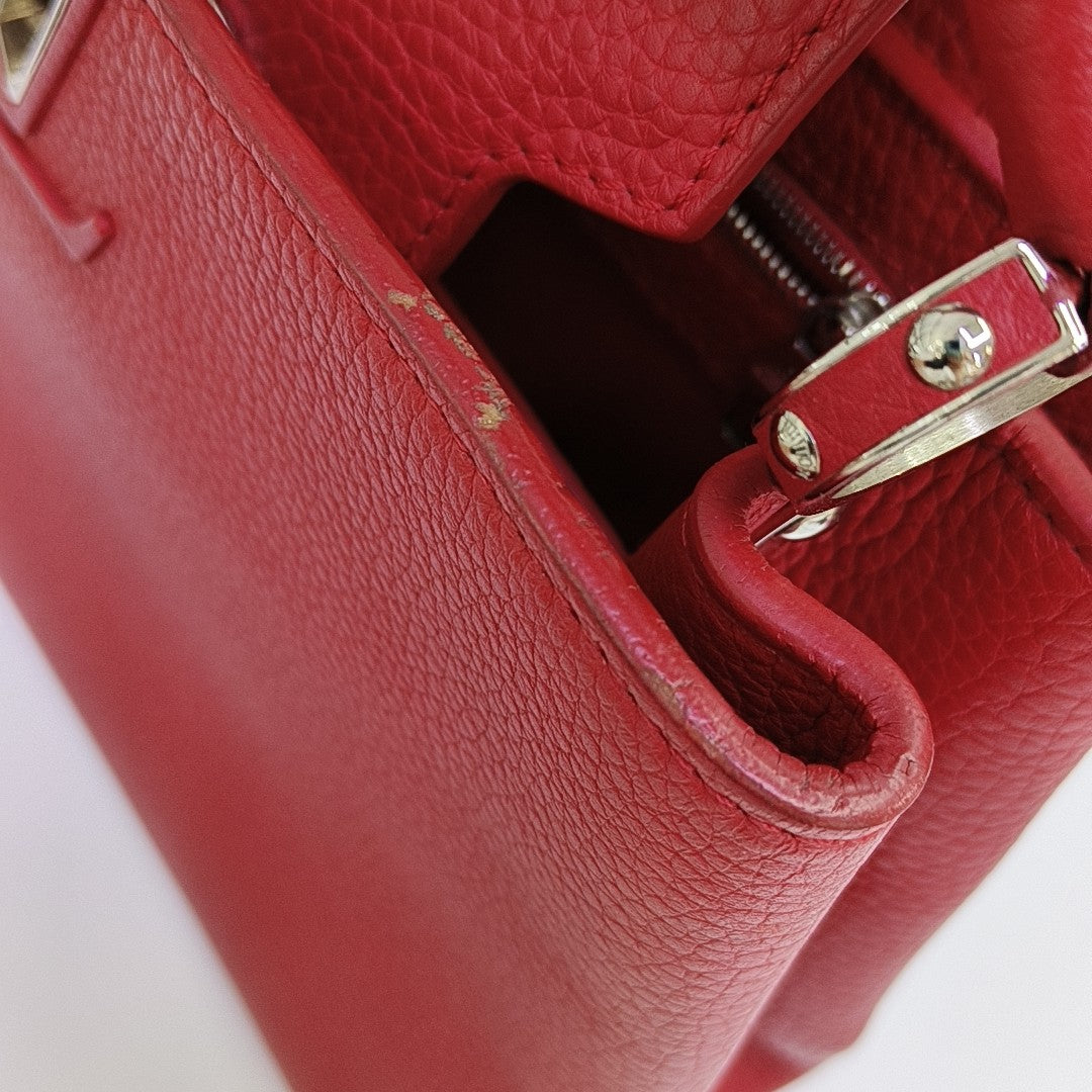 CAPUCINES BB Calfskin Red