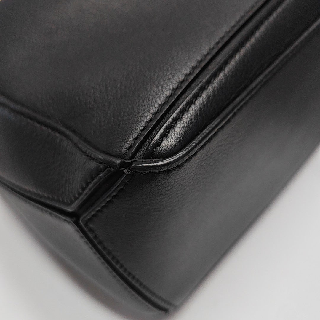 Puzzle Small Calfskin Black