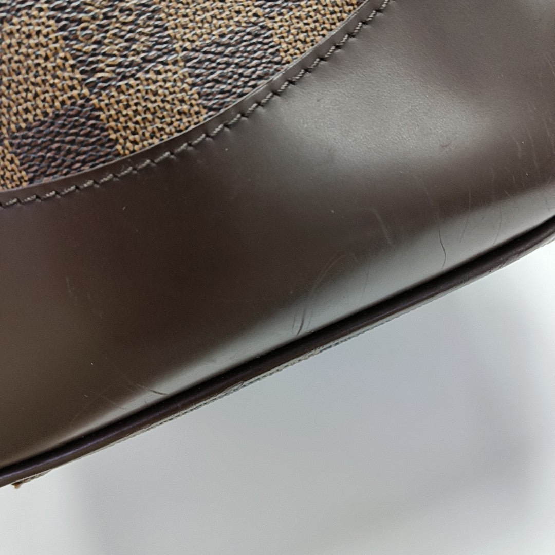 BERKELEY Damier Ebene Coated Canvas Brown
