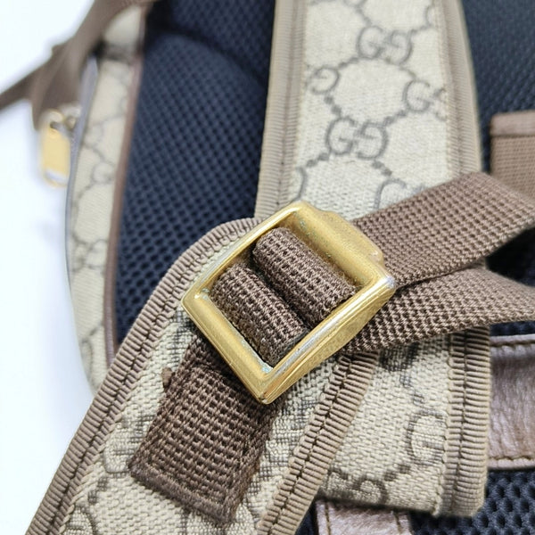Ophidia Monogram Coated Canvas Beige