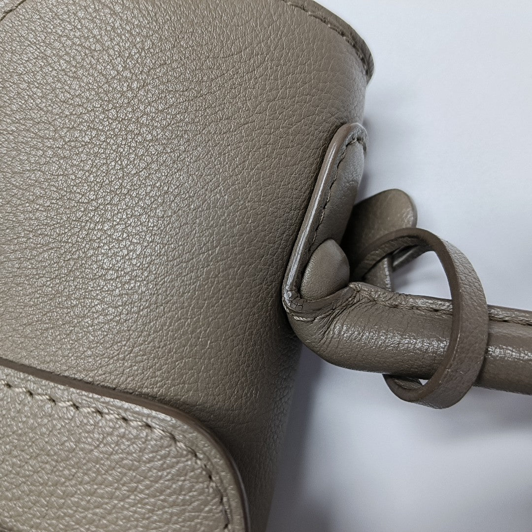 Brillant Mini Calfskin Gray