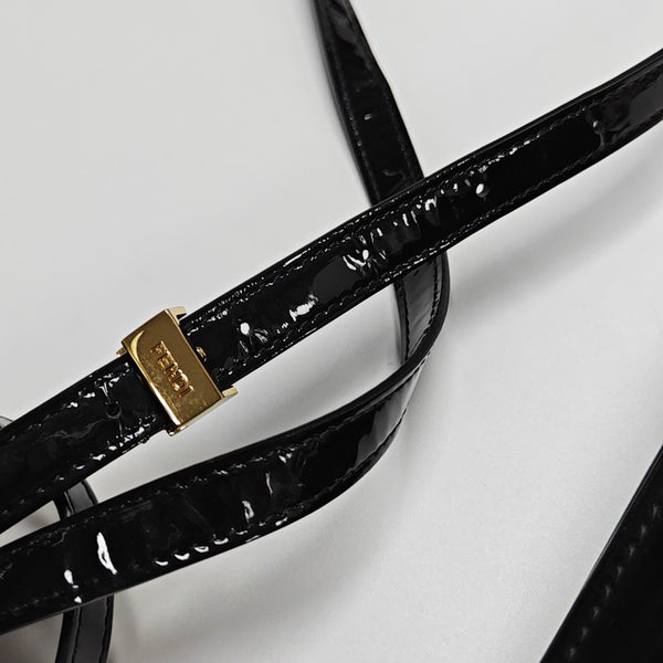 Karligraphy Patent Leather Black