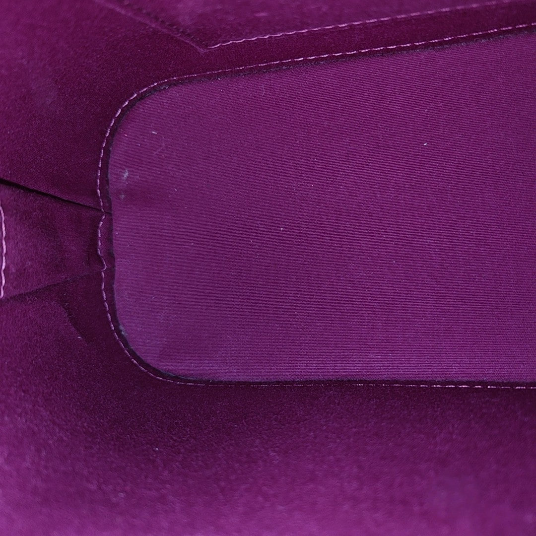 ALMA BB Monogram Patent Leather Red