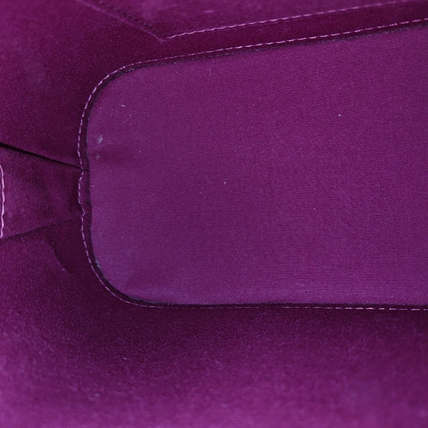 ALMA BB Monogram Patent Leather Red