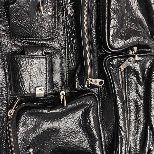 Lambskin Shoulder Bag Black