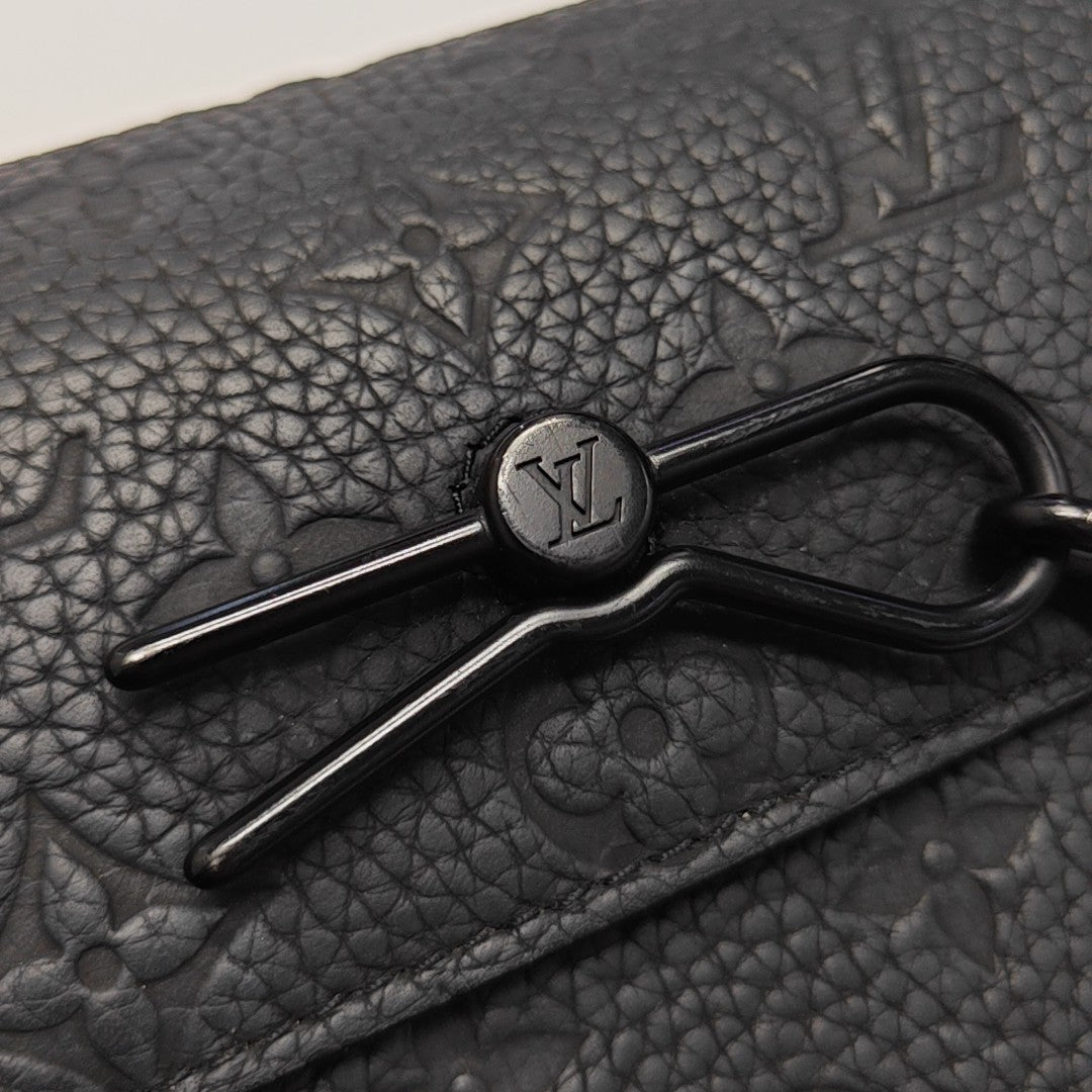 SOFT TRUNK Mini Monogram Calfskin Black