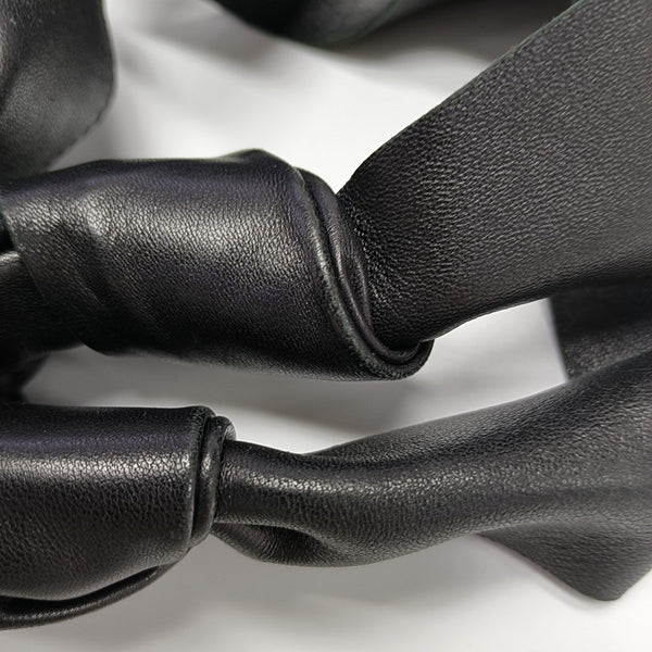 Calfskin Shoulder Bag Black