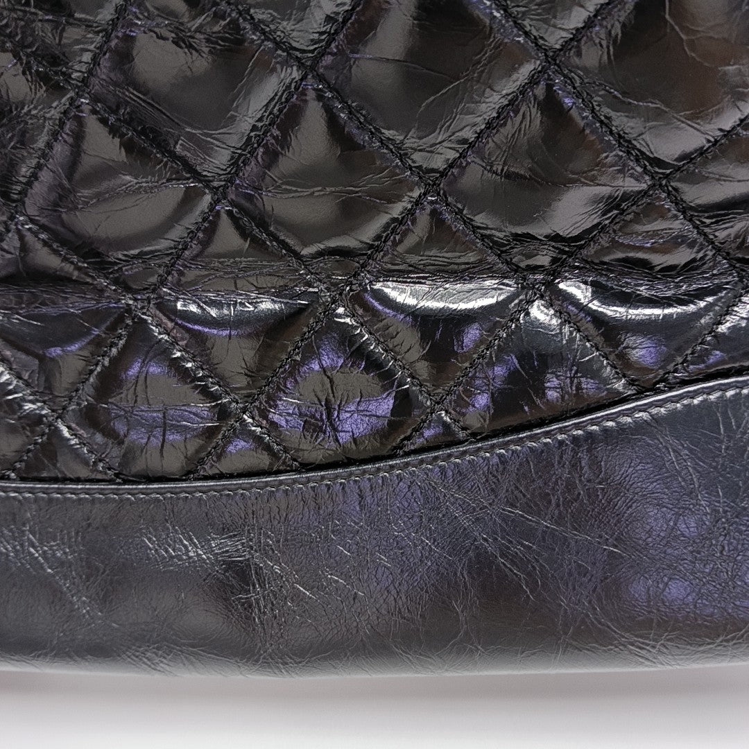 CHANEL 31 Quilted Calfskin Black