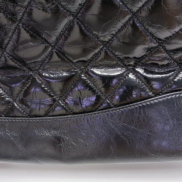 CHANEL 31 Quilted Calfskin Black