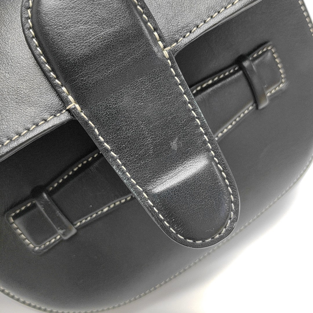 SYMMETRICAL Calfskin Black